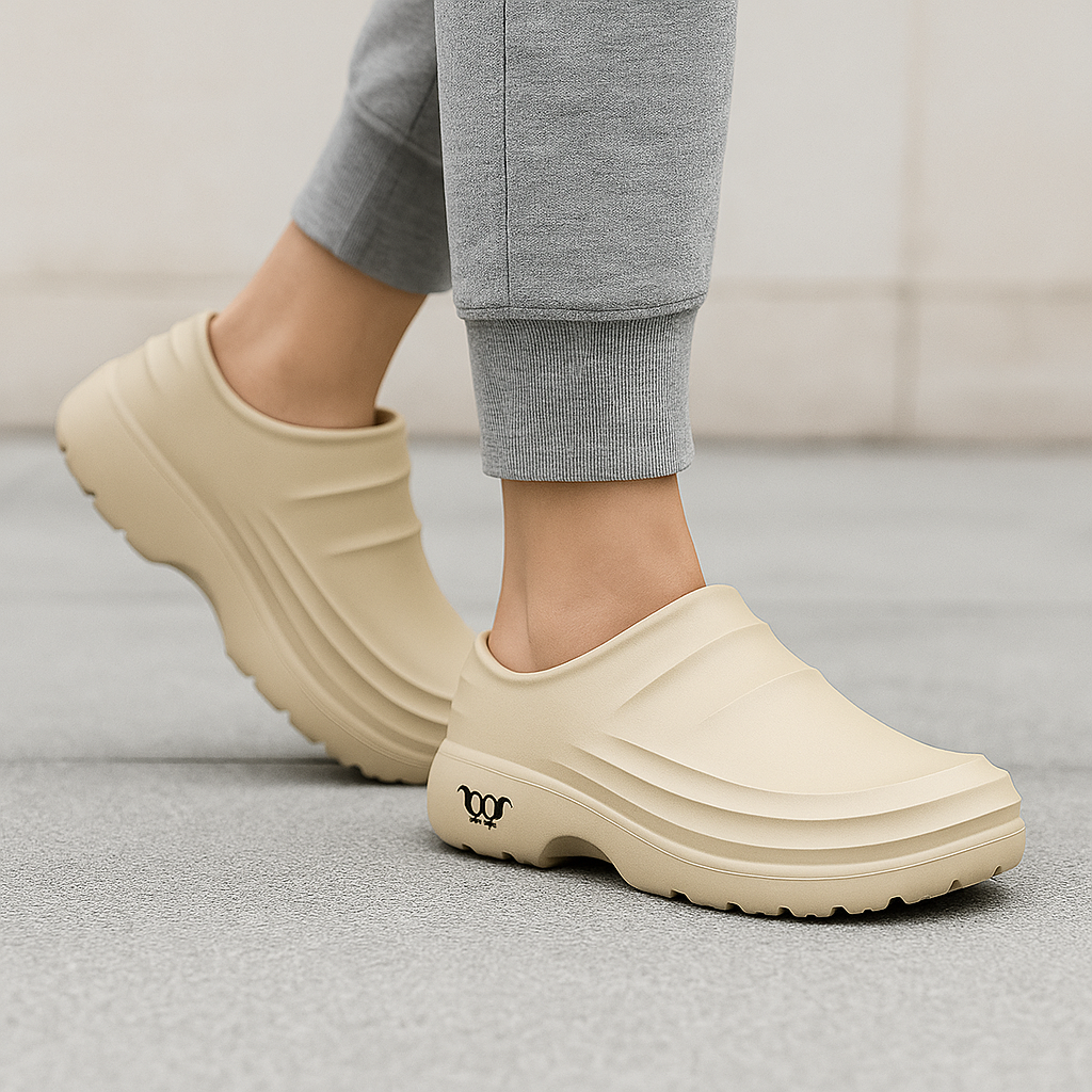 Dámské ortopedické saboty nepromokavé s absorpcí nárazů