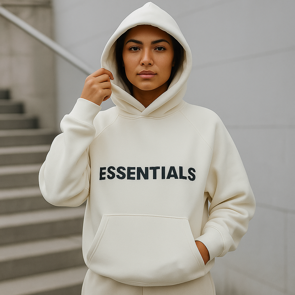 Dámská mikina s kapucí a klokáním kapsou