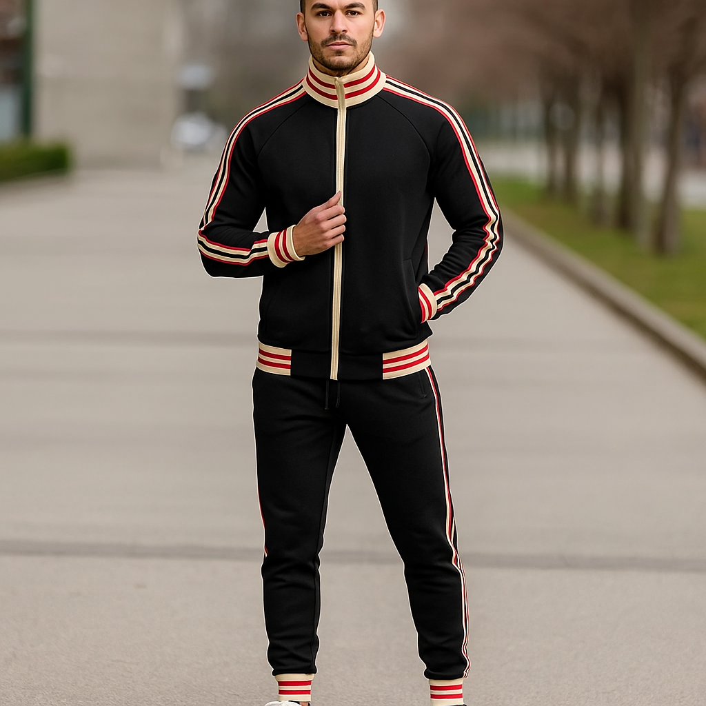 פינ – חליפת טרנינג פסים לגבר