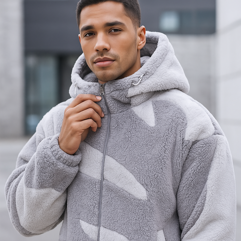 Pánská fleecová bunda – městský styl a zimní pohodlí