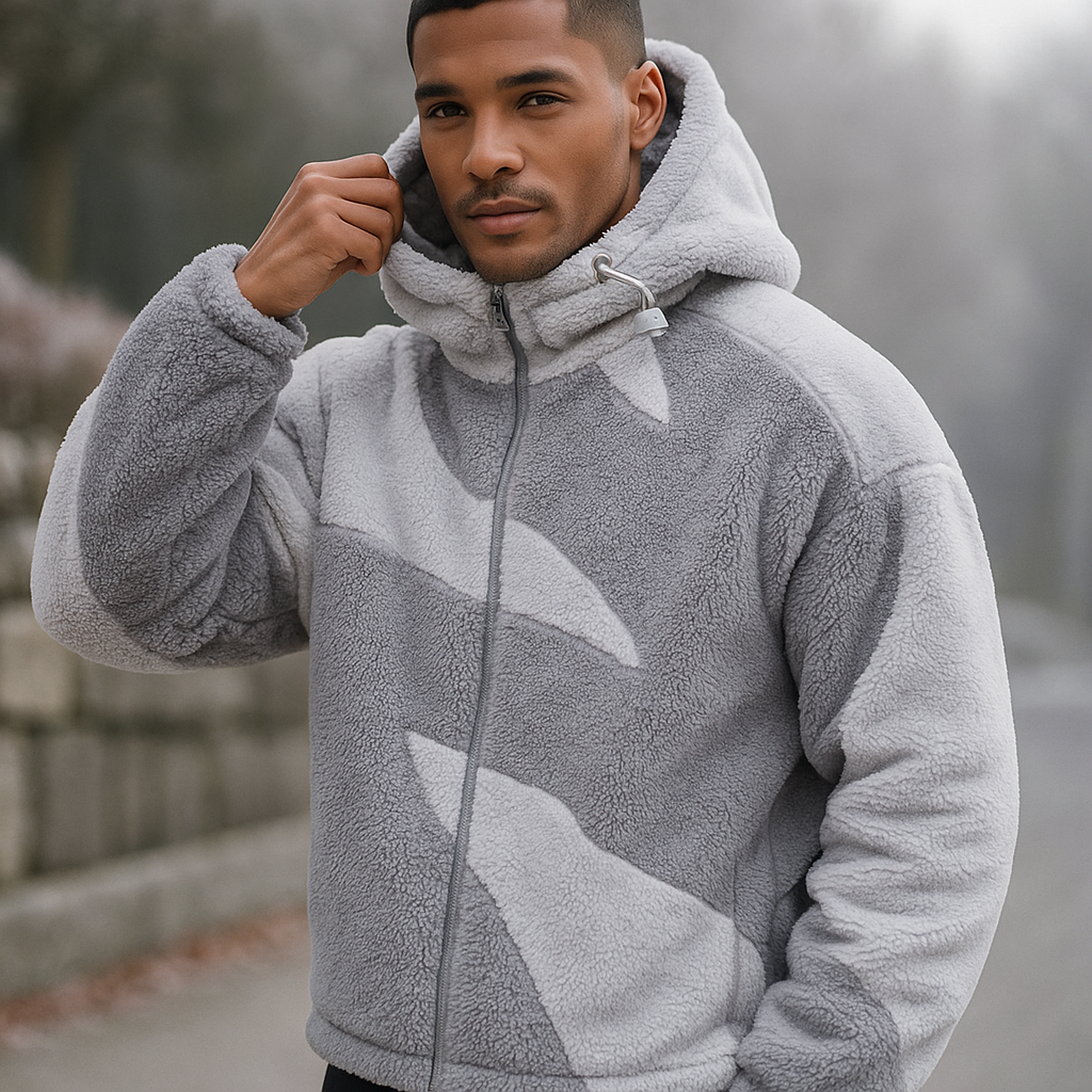 Pánská fleecová bunda – městský styl a zimní pohodlí