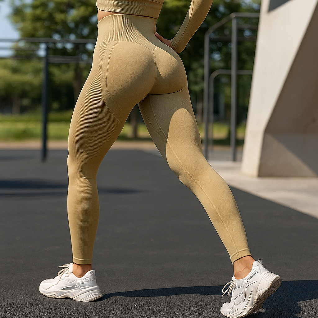 Leggings sculptants femme taille haute