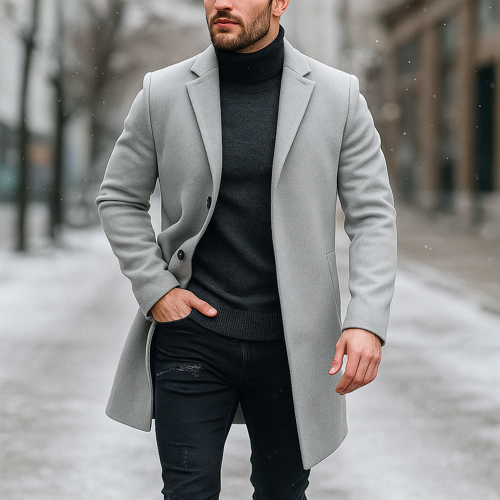 Ležérní bunda na knoflíky - Elegantní a pohodlná