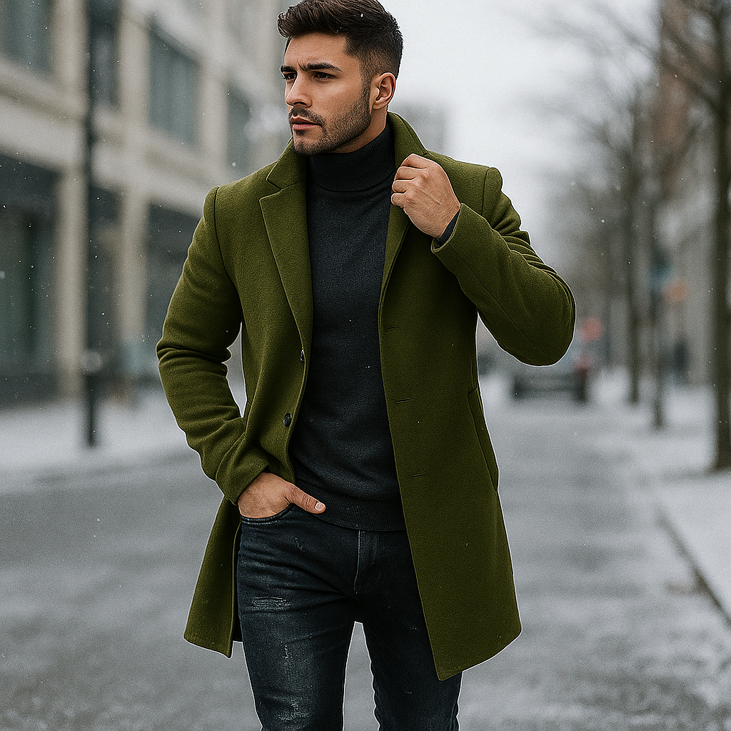 Ležérní bunda na knoflíky - Elegantní a pohodlná