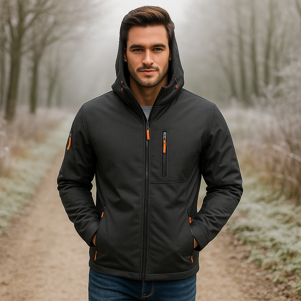 Arlo - Pánská nepromokavá bunda - Pohodlí, styl a kapuce