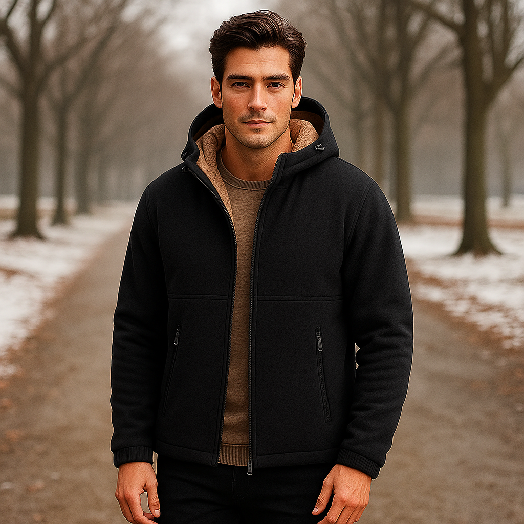 Veste polaire homme doublée sherpa