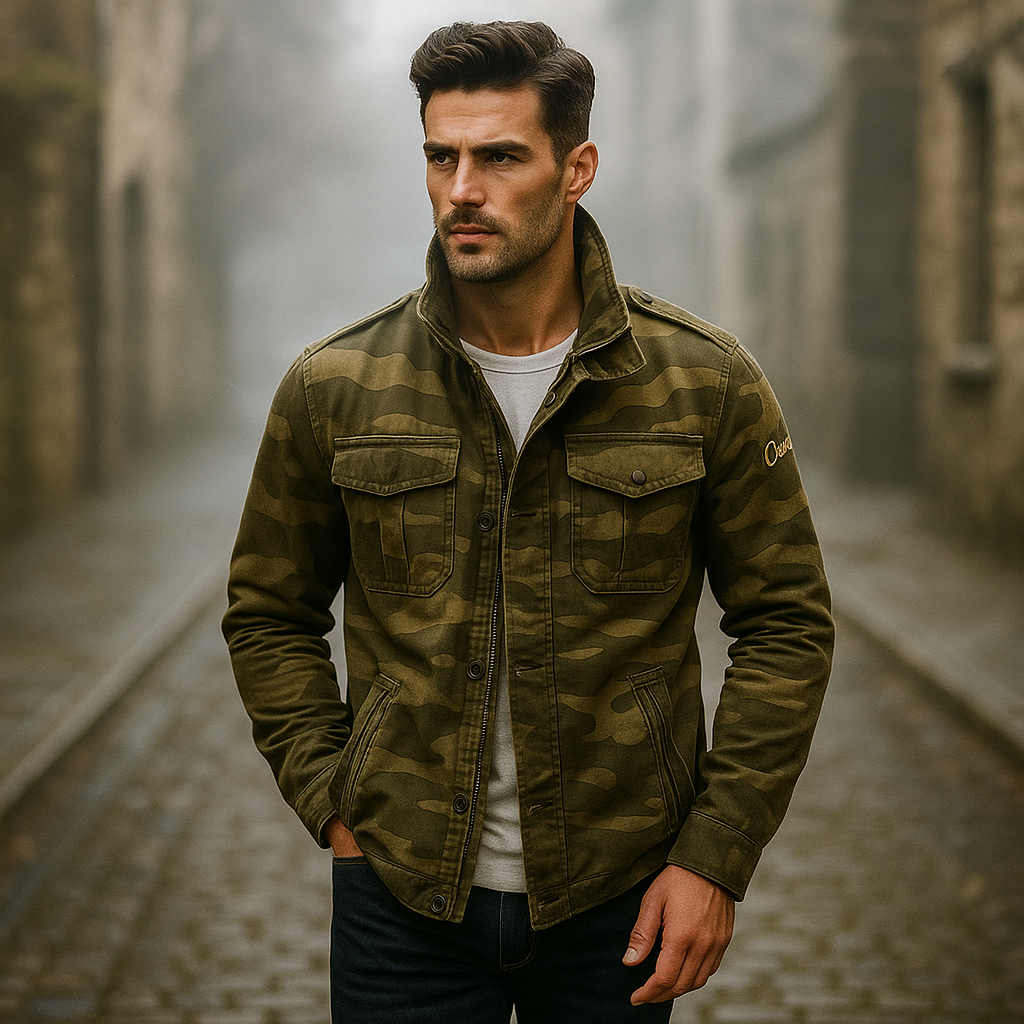 Jethro – Vintage vojenská bunda s více kapsami