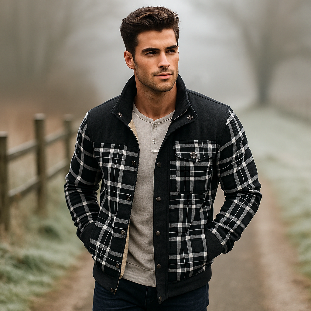 Černá bílá / 3XL