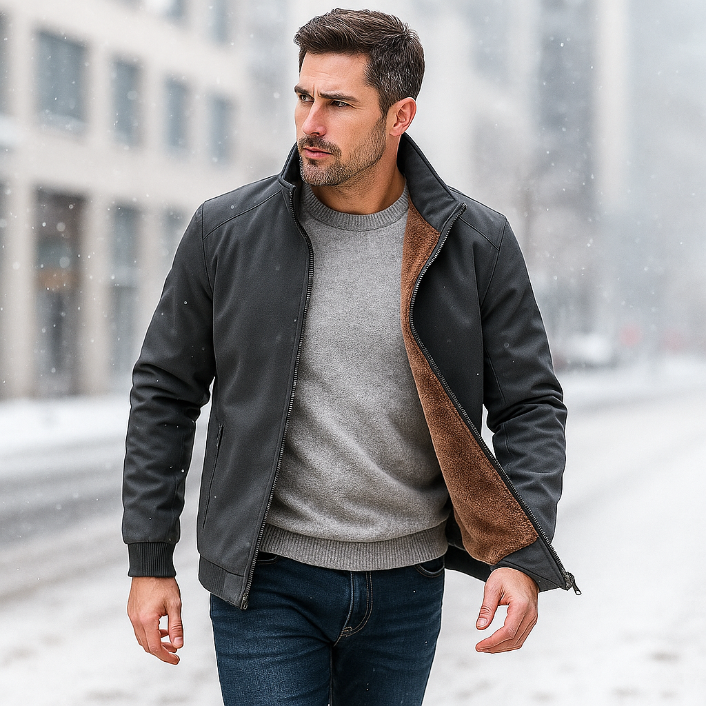 Pánská fleecová bunda - Teplá a pohodlná