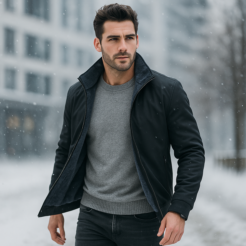 Pánská fleecová bunda - Teplá a pohodlná