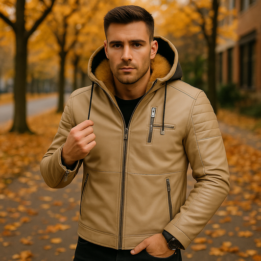 Elegantní pánská mikina s kapucí