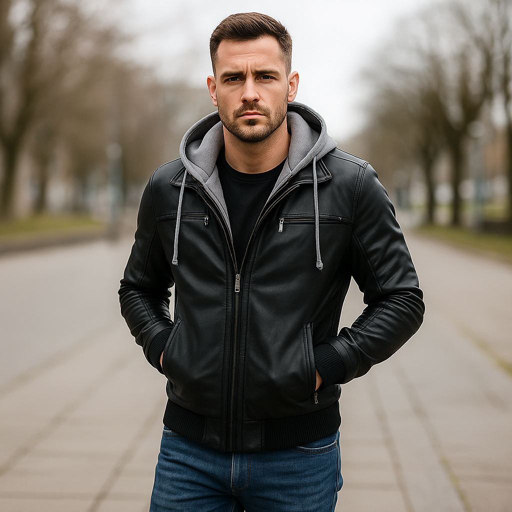 Pánská mikina s kapucí - optimální pohodlí - univerzální styl