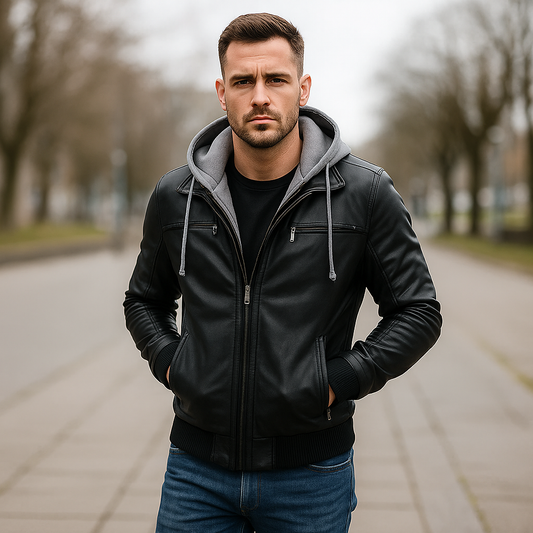 Pánská mikina s kapucí - optimální pohodlí - univerzální styl