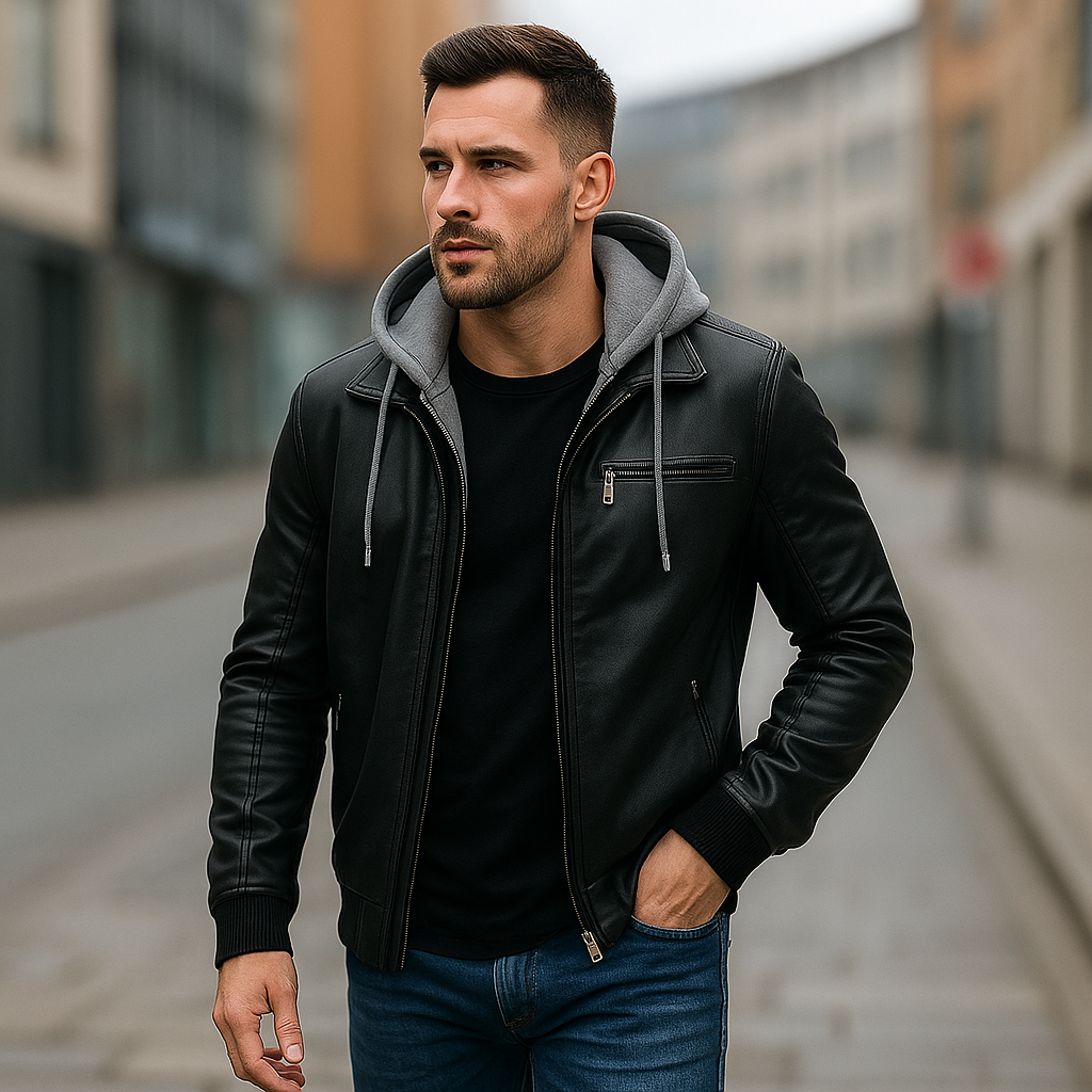 Pánská mikina s kapucí - optimální pohodlí - univerzální styl