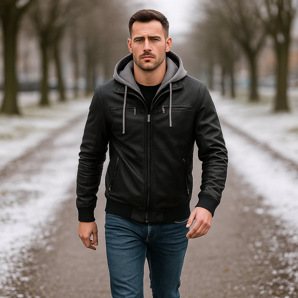 Pánská mikina s kapucí - optimální pohodlí - univerzální styl