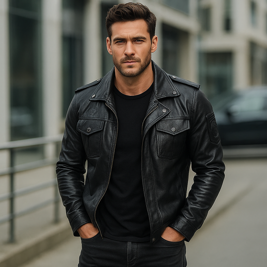 Pánská kožená bunda – Městská elegance a jistý charisma