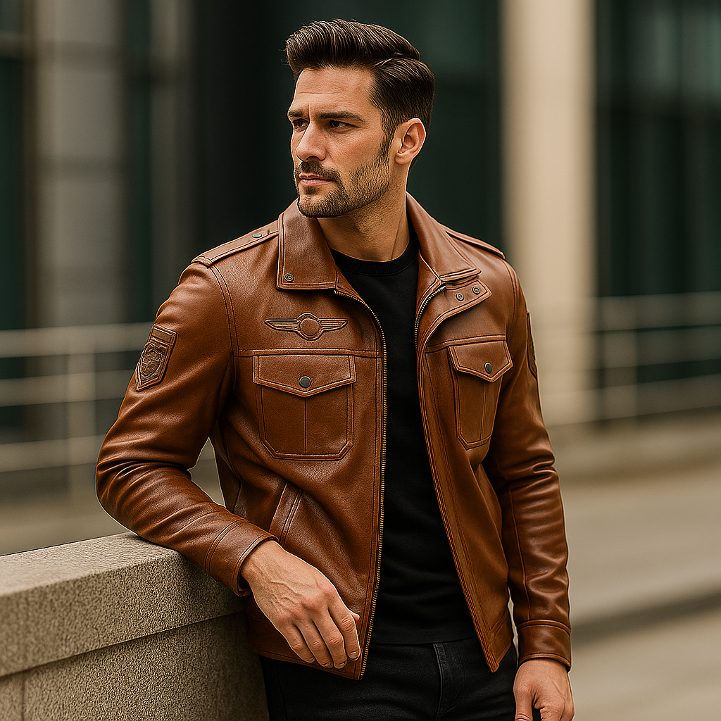 Pánská kožená bunda – Městská elegance a jistý charisma
