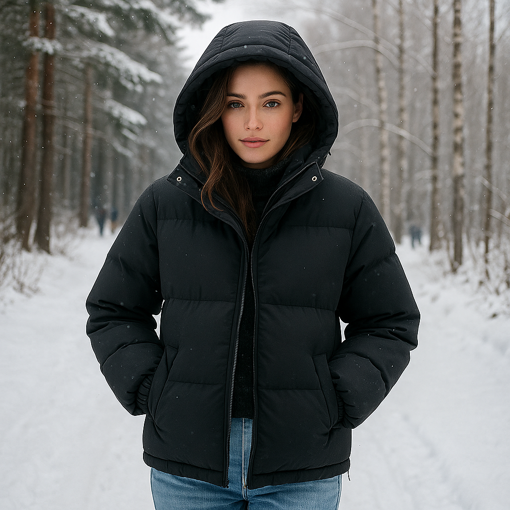 Mikina s kapucí Stilla Varm - Klasický design - Pohodlí a styl