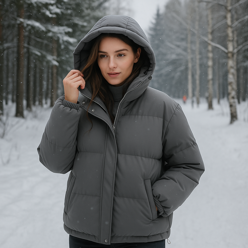 Mikina s kapucí Stilla Varm - Klasický design - Pohodlí a styl