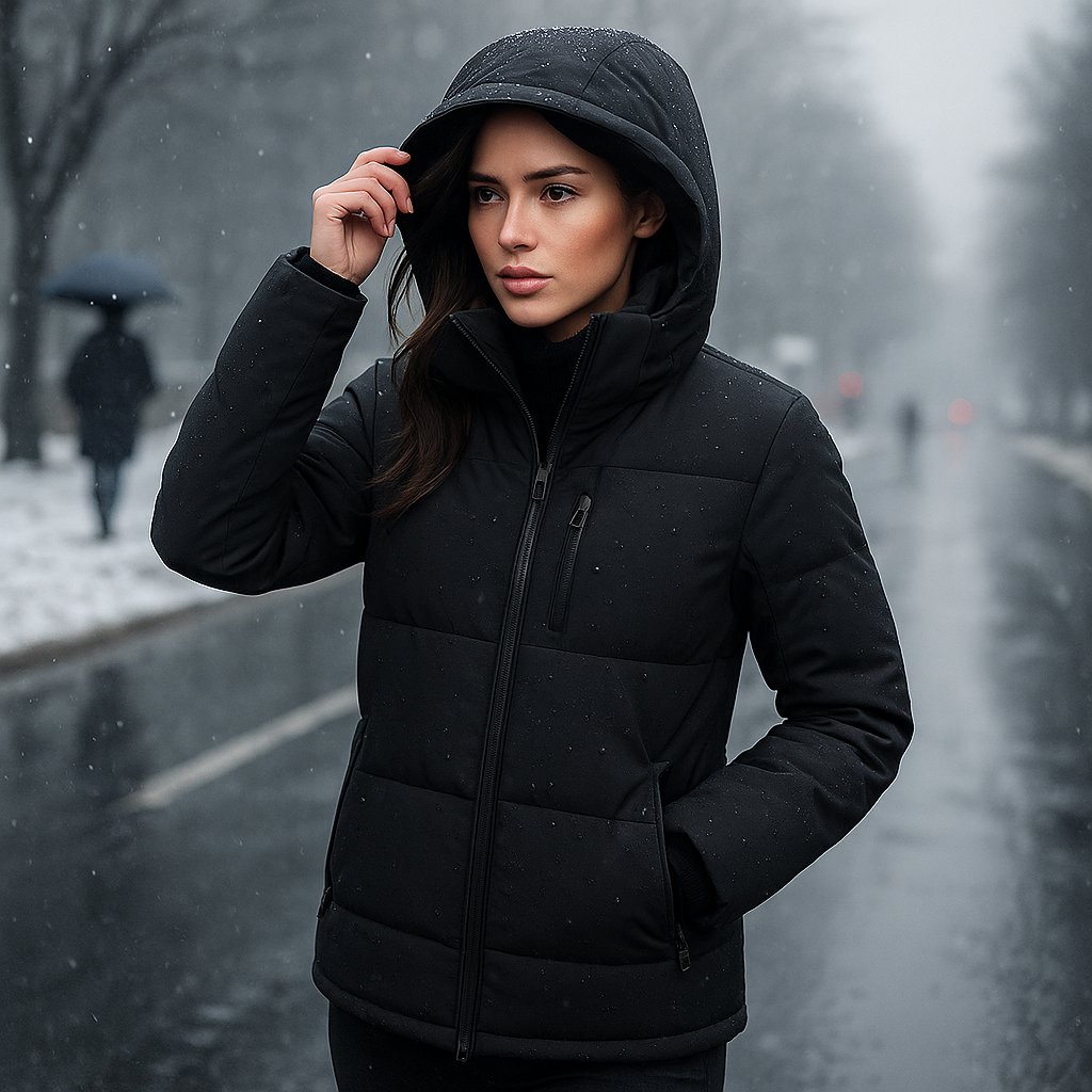 Stilla - Extra teplá zimní bunda s odnímatelnou kapucí