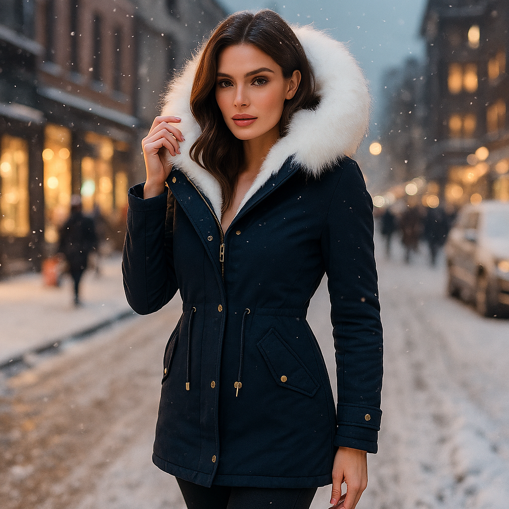 Elegantní a teplý zimní kabát