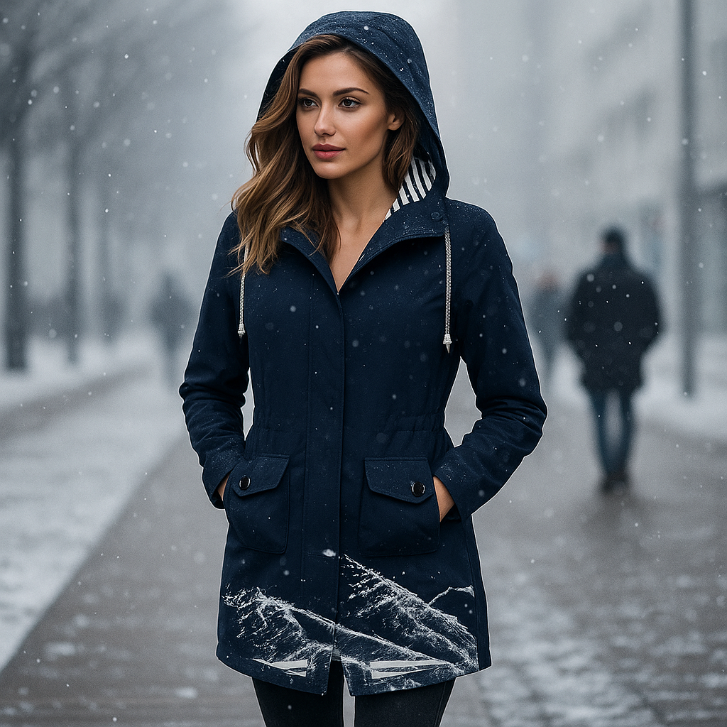 Trenčkot Irene Nepromokavý - Elegantní - Funkční - Ochranný