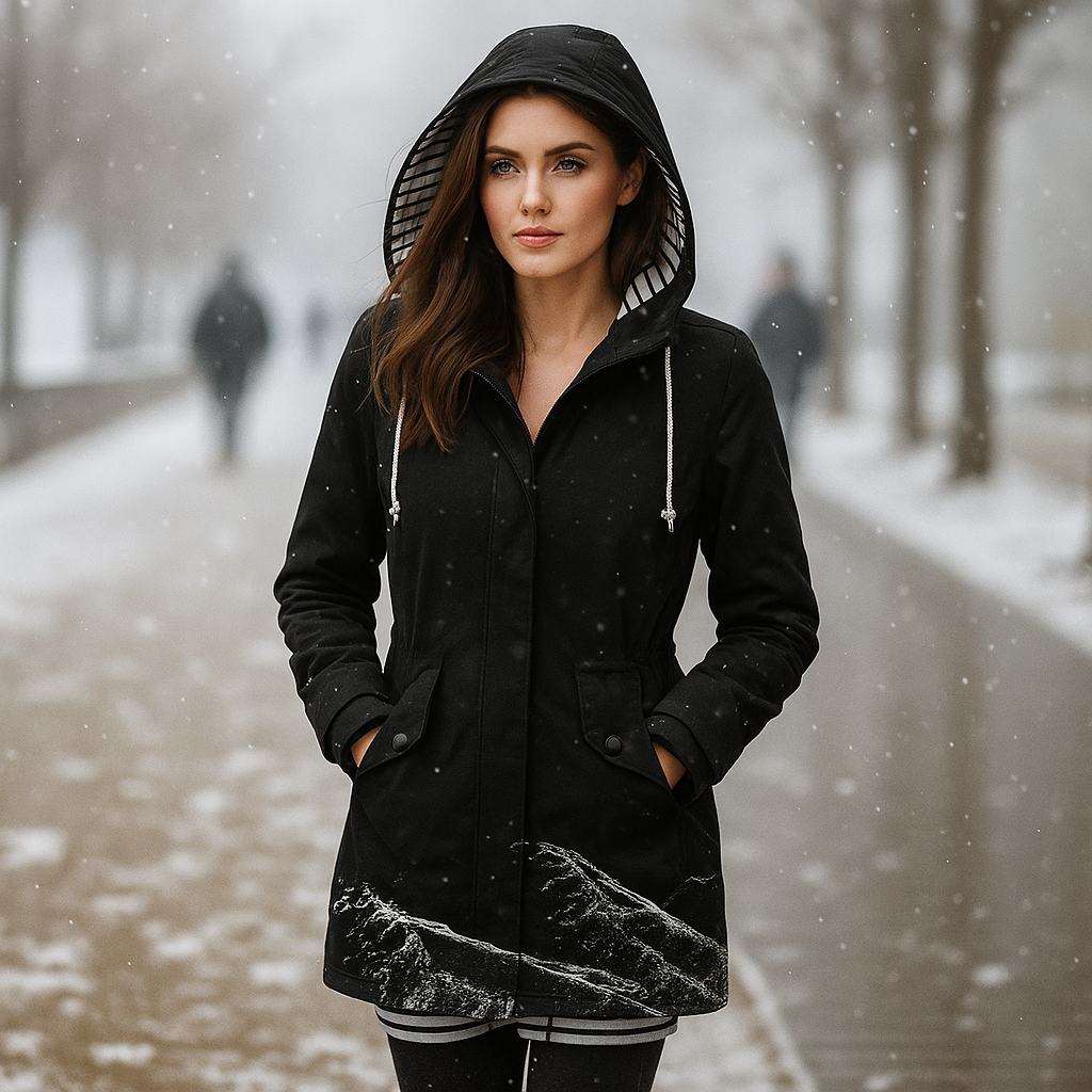 Trenčkot Irene Nepromokavý - Elegantní - Funkční - Ochranný