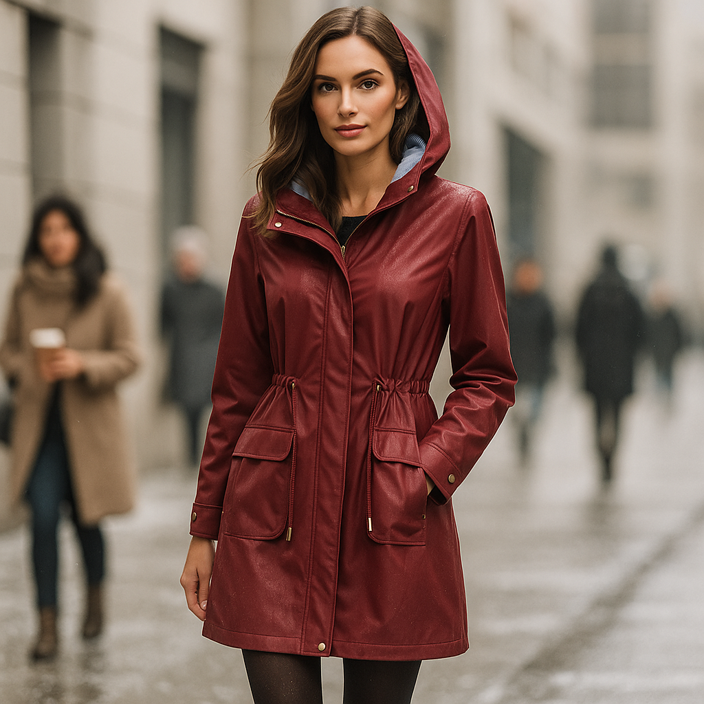 Nepromokavý trenčkotový kabát - Nad kolena - Elegantní ochrana