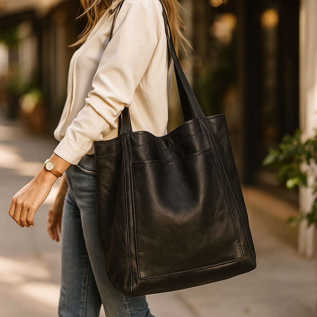 Parisfemme - Sac en cuir pour femme - Sac à main