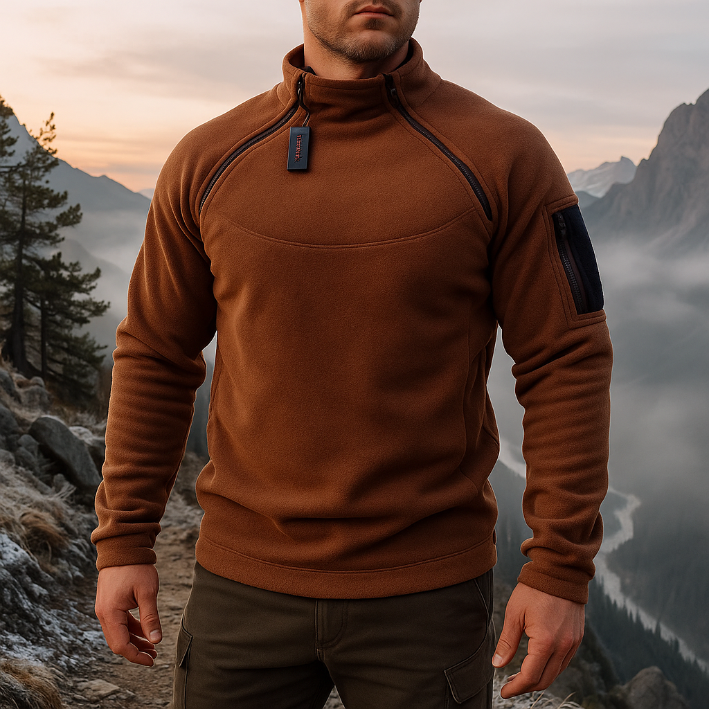 Pull Fleece Tactique - Coupe-vent - Homme