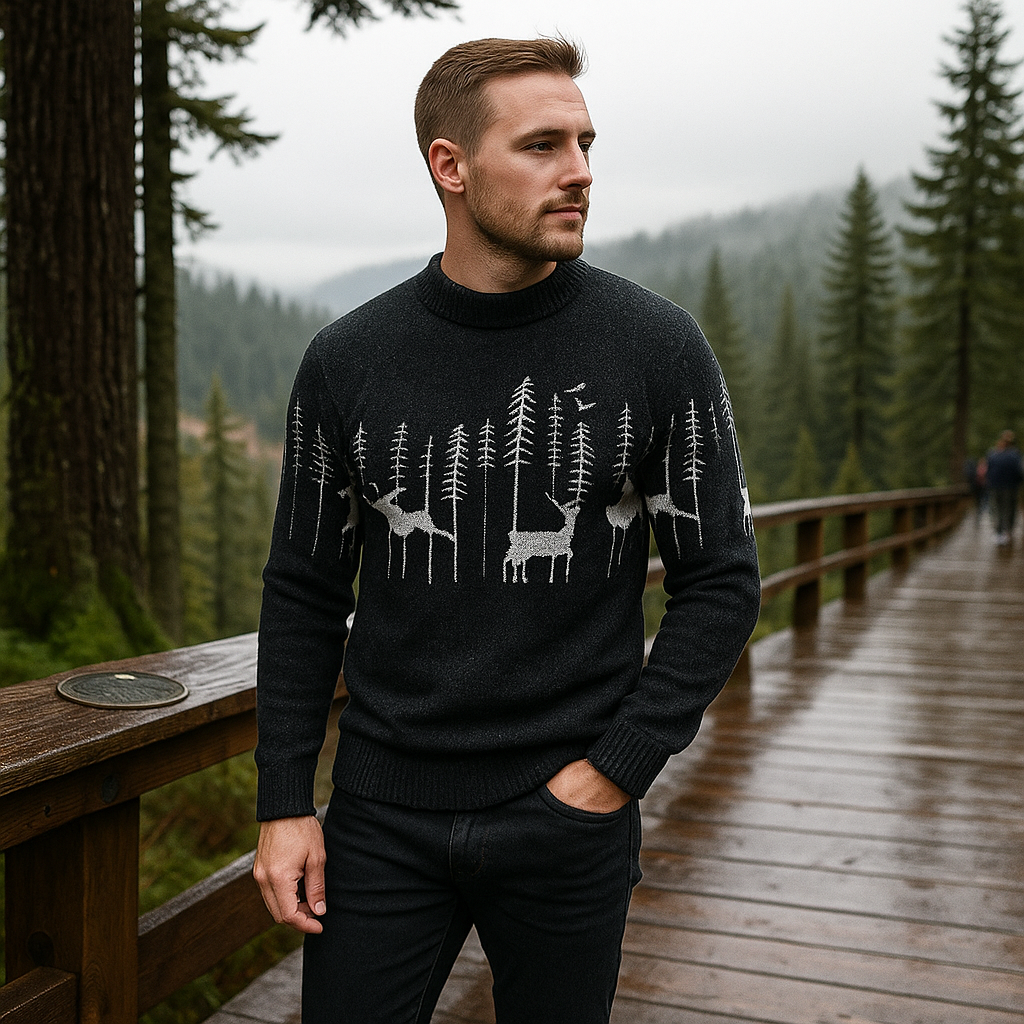 Pull Noël Premium Homme - Chaud - Stylé - Cadeau Idéal