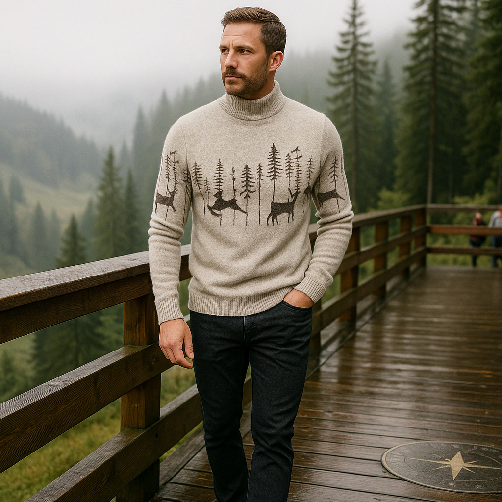 Pull Noël Premium Homme - Chaud - Stylé - Cadeau Idéal