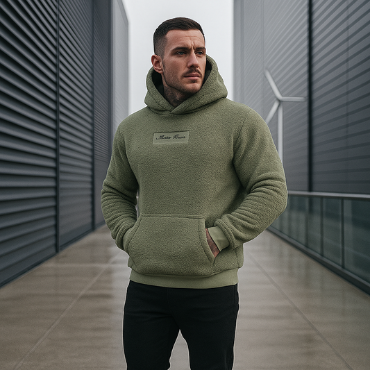 Hoodie peluche doux - isolé et chaud - capuche - homme