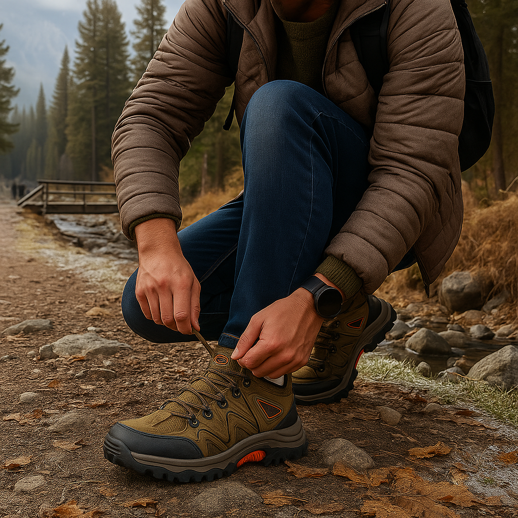 Chaussures de trekking pour hommes - extérieur - imperméables - antidérapantes - légères