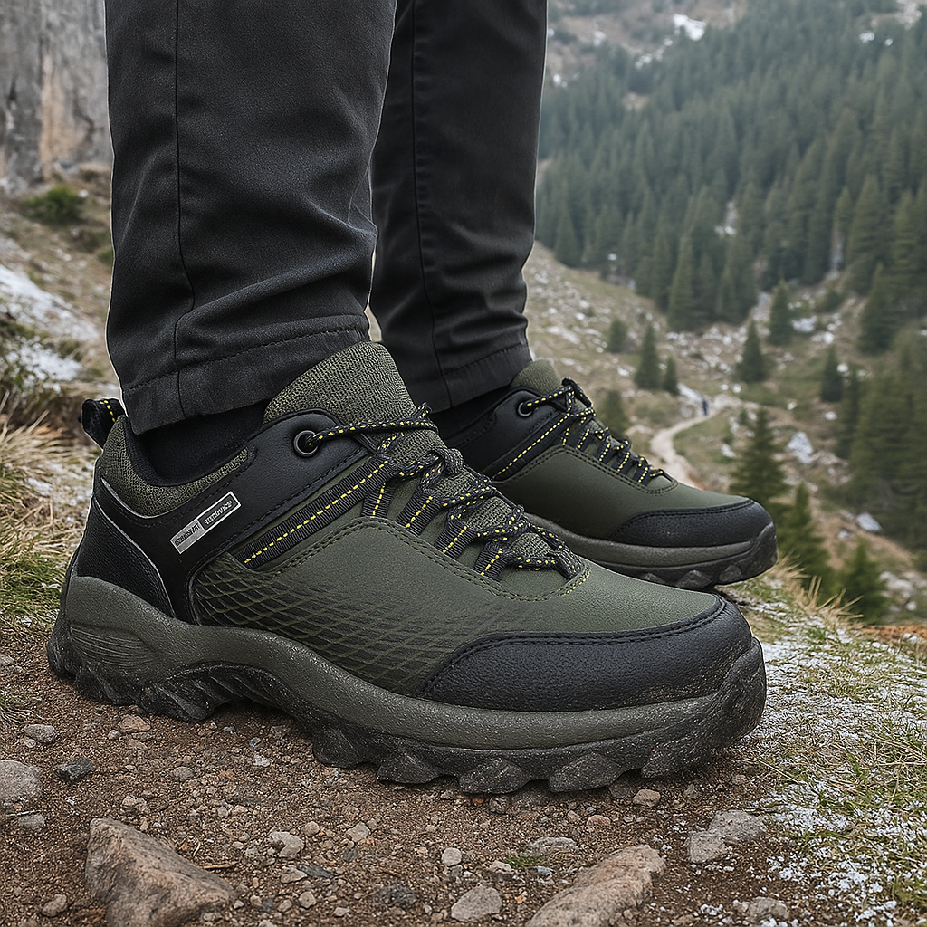 Chaussures de trekking homme pieds nus - lacées - légères - durables