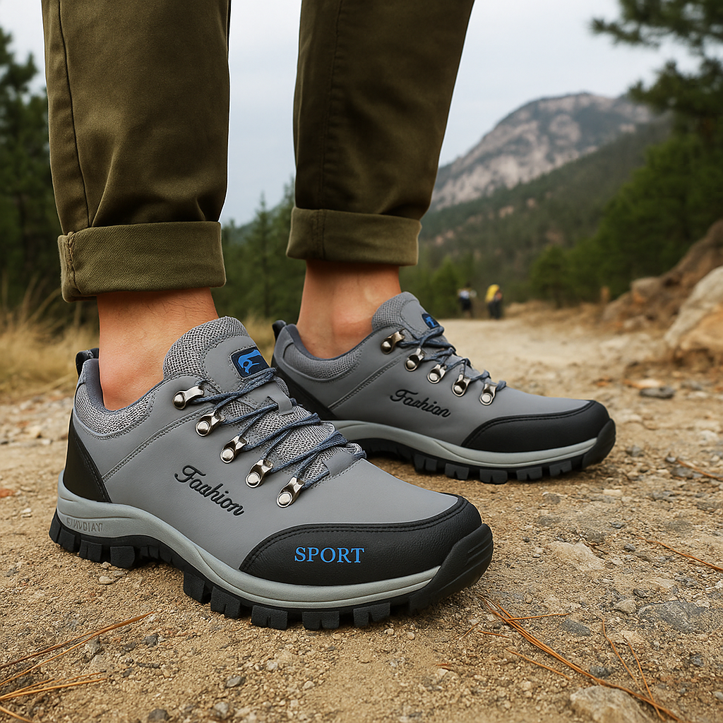 Chaussures Trekking Homme - Randonnée Imperméables - Antidérapantes - Respirantes - Légères