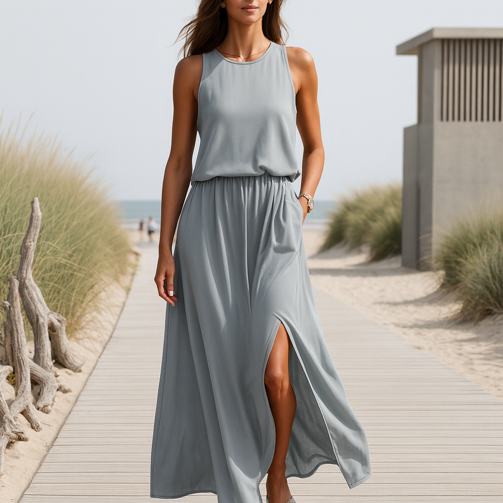 Robe Maxi Boho en Modal - Soirée - Femme