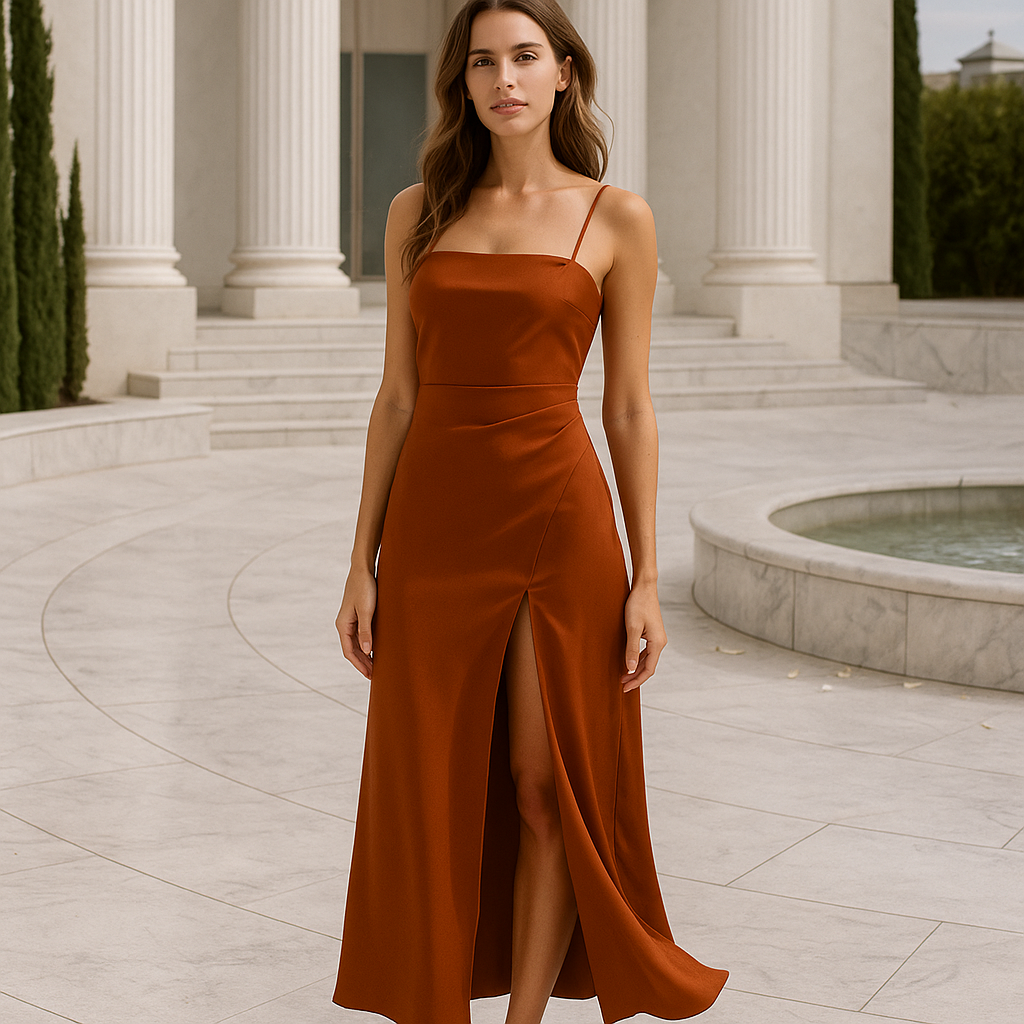 Robe de bal - Robe de soirée élégante à bretelles - Femme