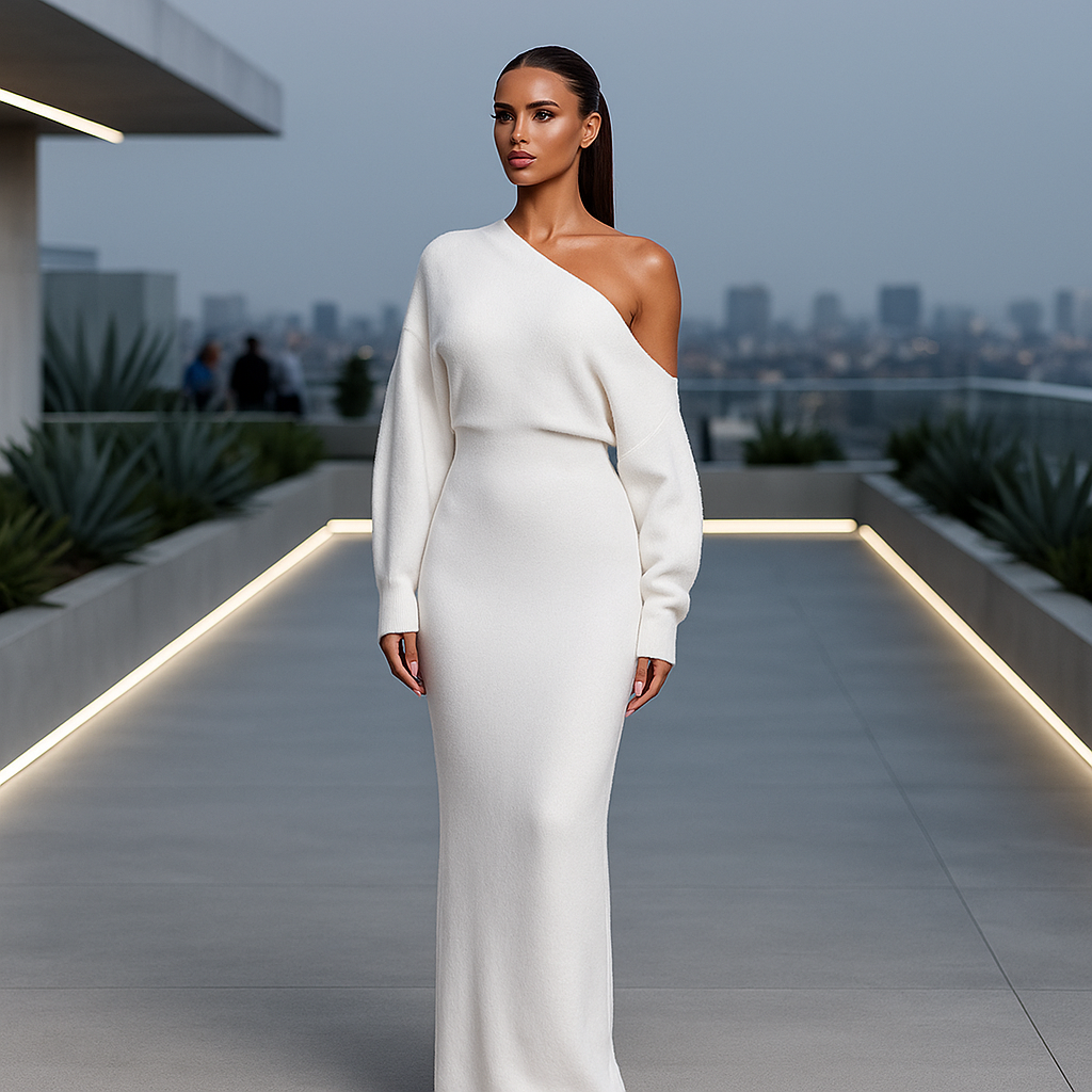 Robe de soirée élégante - Luxoria - Modèle luxueux - Femme