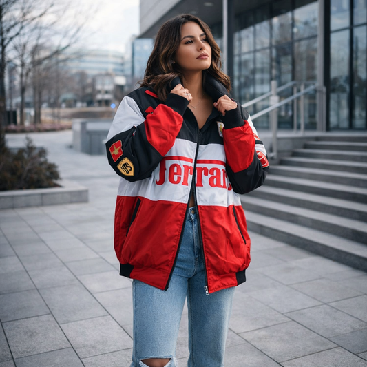 Veste de Course Femme | Surdimensionnée, Blocs de Couleur