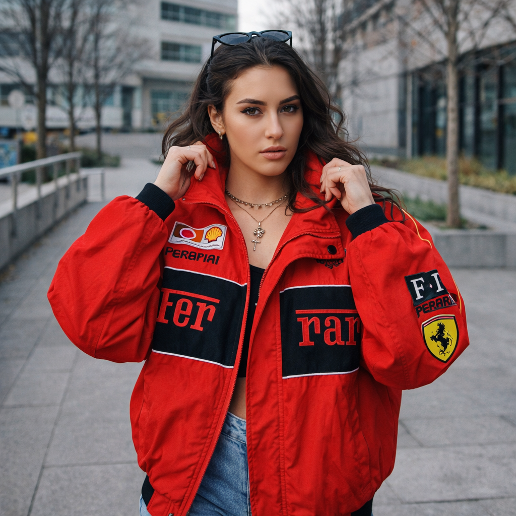 Veste de Course Femme | Surdimensionnée, Blocs de Couleur