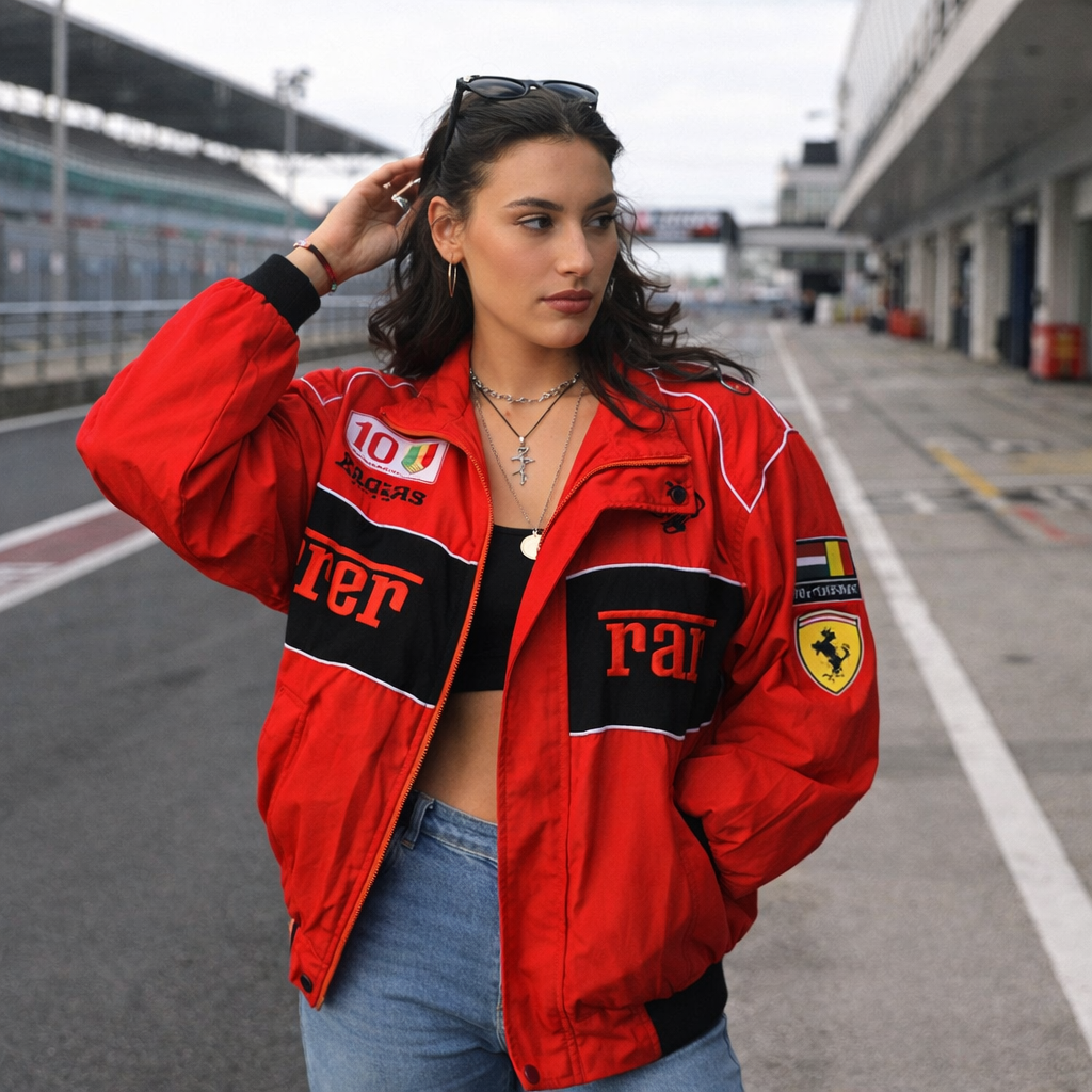 Veste de Course Femme | Surdimensionnée, Blocs de Couleur