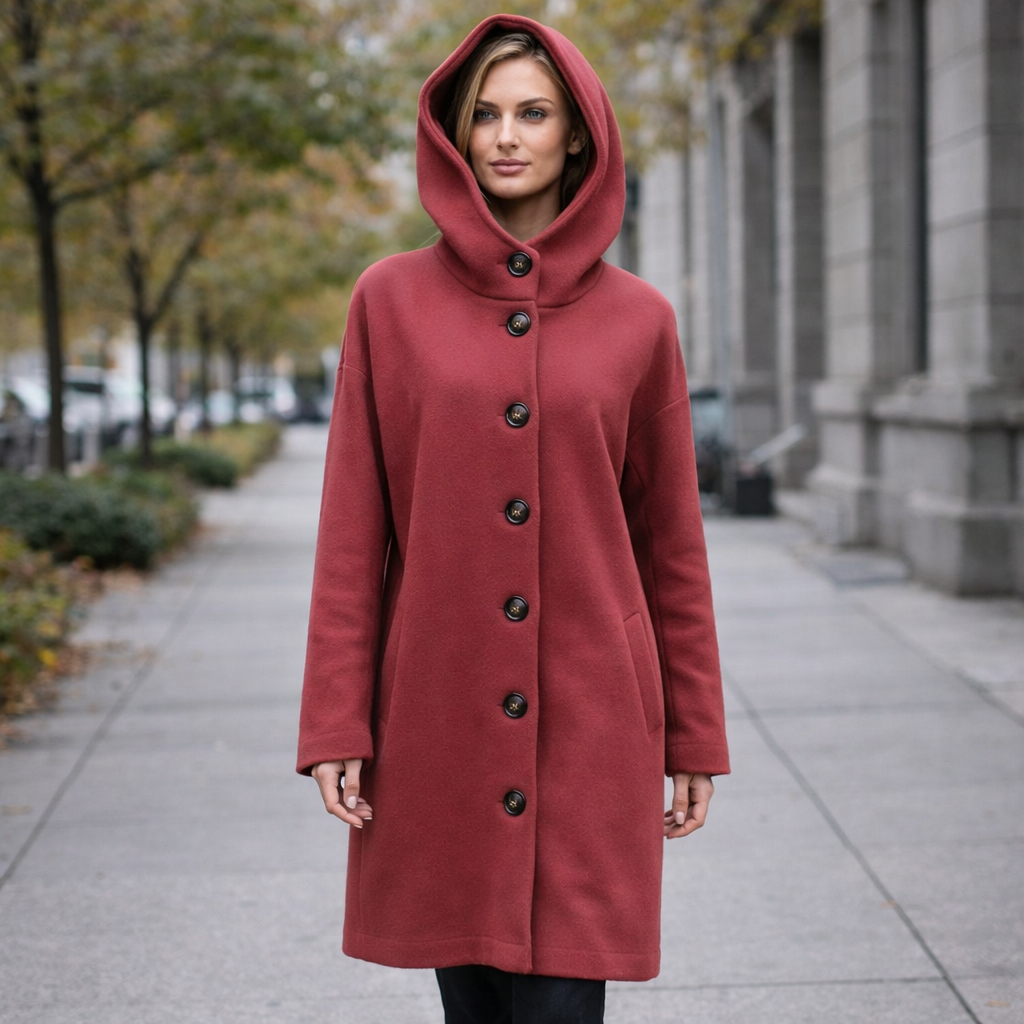 Averie – Manteau en Laine Limité pour Femme