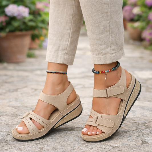 Sandales orthopédiques pour femmes | Lanières ajustables, soutien confortable