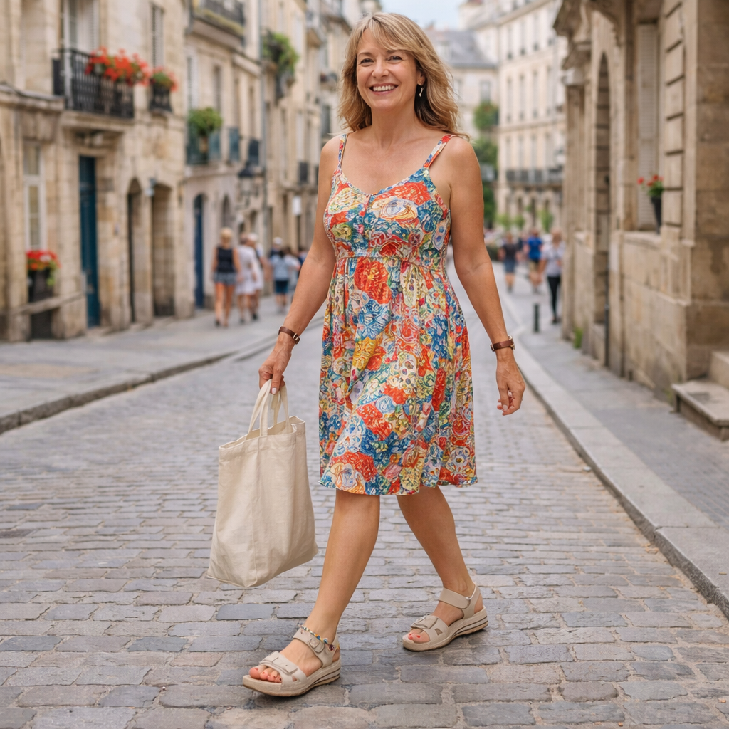 Sandales orthopédiques pour femmes | Lanières ajustables, soutien confortable