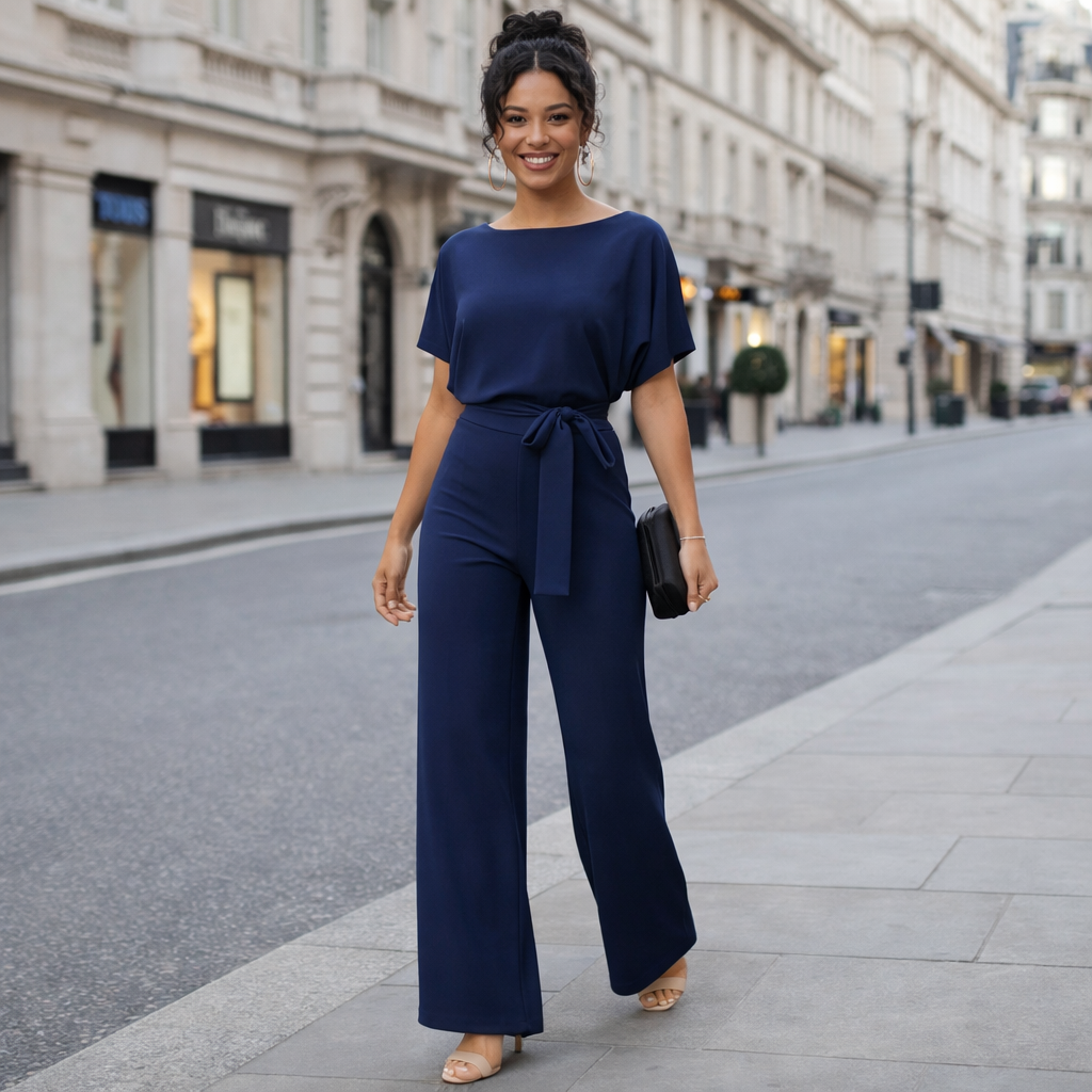 Combinaison Liana Chic et Élégante | Design Jambes Larges | Tendance