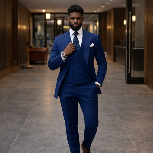 Costume 3 pièces pour homme | Veste, Gilet, Pantalon | Classique, Élégant, So...