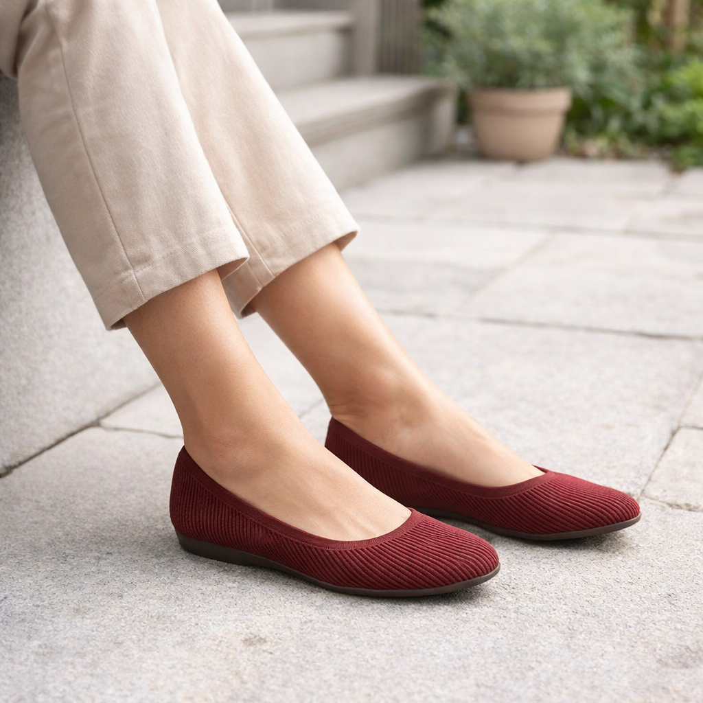 Ballerines pour femmes | Confort orthopédique, Slip-On rembourré
