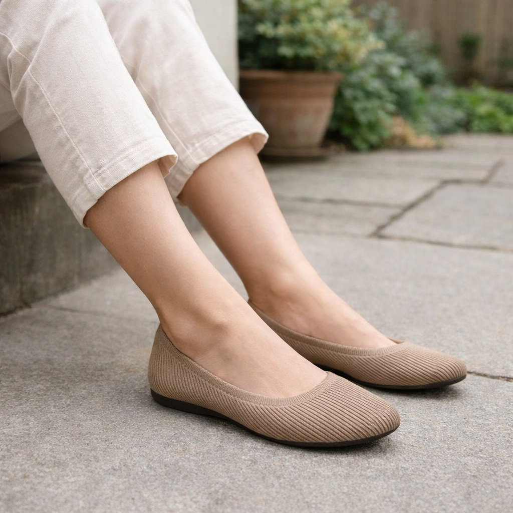 Ballerines pour femmes | Confort orthopédique, Slip-On rembourré