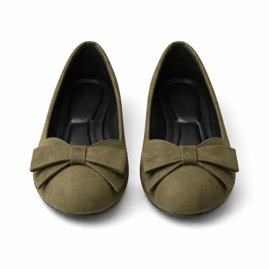 Ballerines pour femmes confort orthopédique soutien rembourré